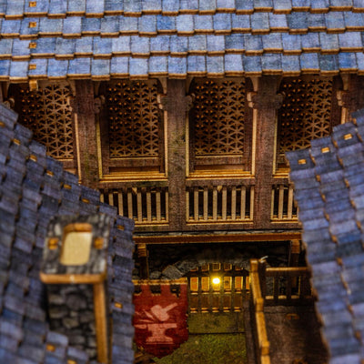 Medieval Manors House Heart Brook - Book Nook