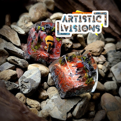 Chainsaw Man Pochita Artisan Keycaps Epoxy Resin