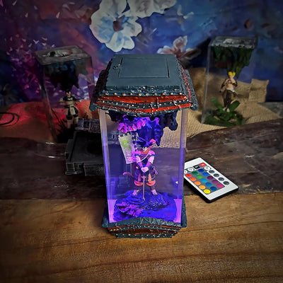 Dragon Ball Goku Shogun Epoxy Resin Lamp, Night Light, Wireless Lights