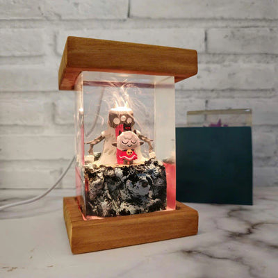 Cult of the Lamb Epoxy Resin Lamp, Night Light