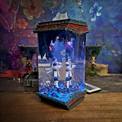 Dragon Ball Vegeta Shogun Epoxy Resin Lamp, Night Light, Wireless Lights
