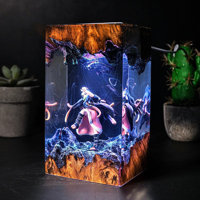 Demon Slayer Kamado Nezuko Epoxy Resin Lamp, Night Light