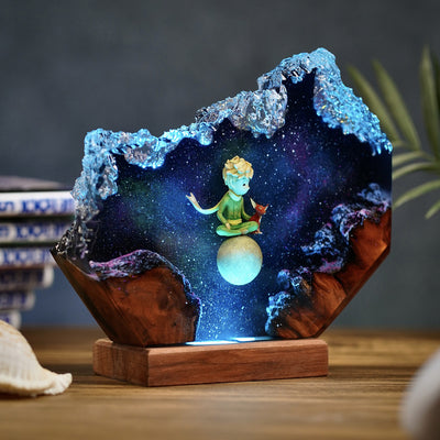 Le Petit Prince The Fox Epoxy Resin Lamp, Night Light