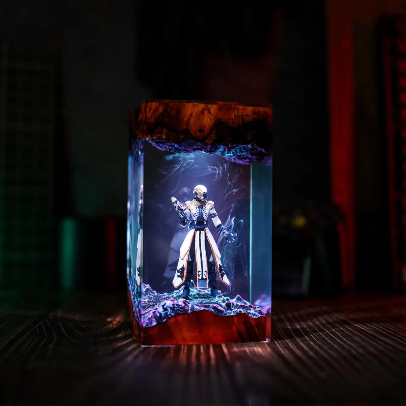 Destiny 2 Warlock Iron Banner Epoxy Resin Lamp, Night Light