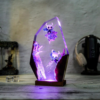 Hollow Knight Epoxy Resin Lamp, Night Light