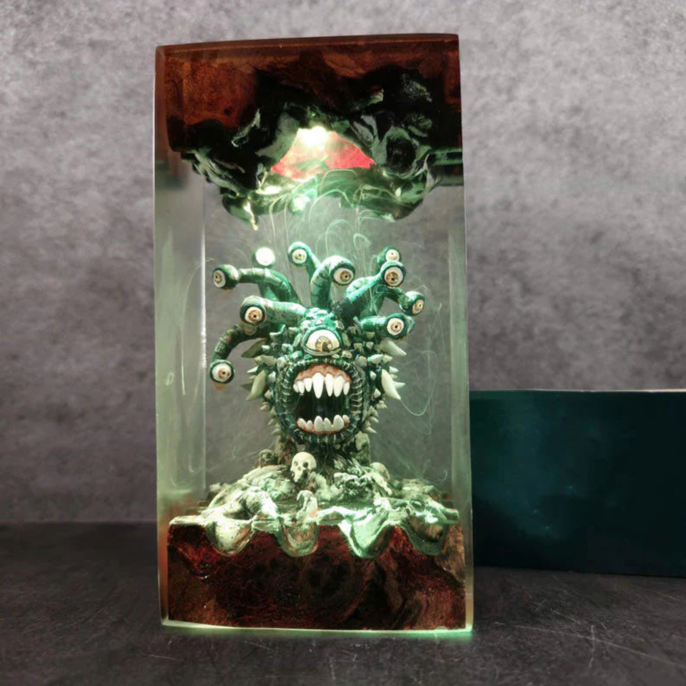 Dungeons & Dragons Beholder Epoxy Resin Lamp, Night Light