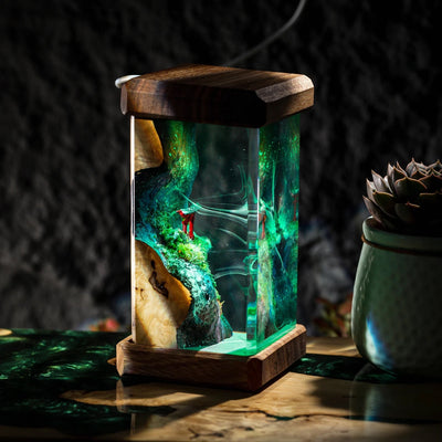 Torii Gate Epoxy Resin Lamp, Night Light