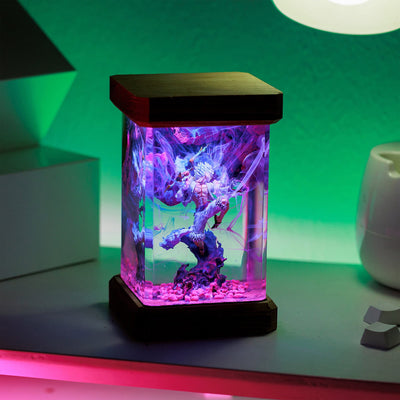 One Piece Luffy Gear 5 Epoxy Resin Lamp, Night Light