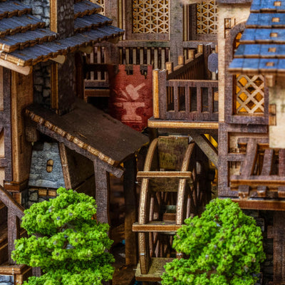 Medieval Manors House Heart Brook - Book Nook