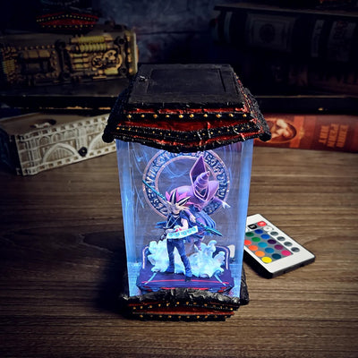 Yu Gi Oh Yugi Mutou Dark Magician Epoxy Resin Lamp, Night Light, Wireless Lights