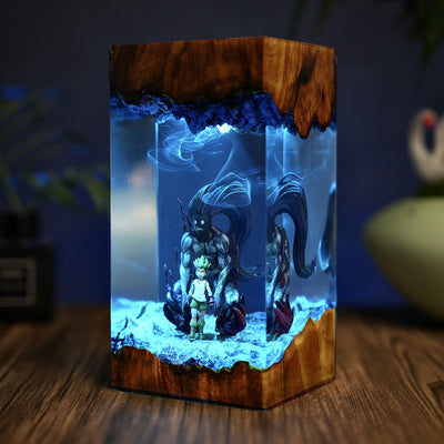 Hunter x Hunter Gon Freecss Epoxy Resin Lamp, Night Light