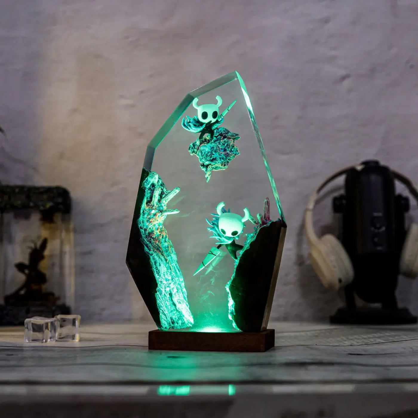 Hollow Knight Epoxy Resin Lamp, Night Light