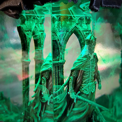 LOTR Lord Of Rings King of the Dead Rioc Diorama Epoxy Resin Lamp, Night Light, Wireless Lights