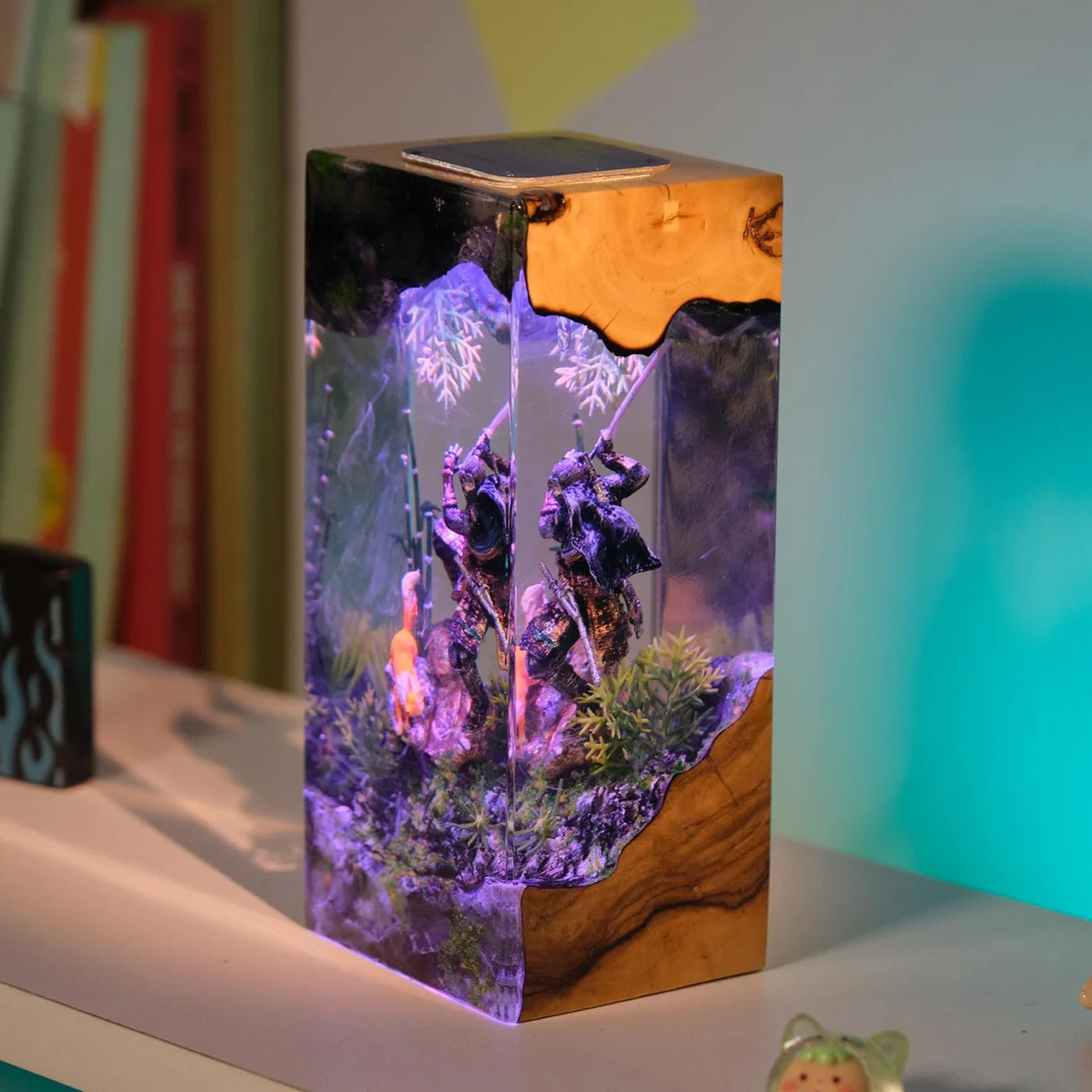 Jin Sakai Ghost of Tsushima Epoxy Resin Lamp, Night Light