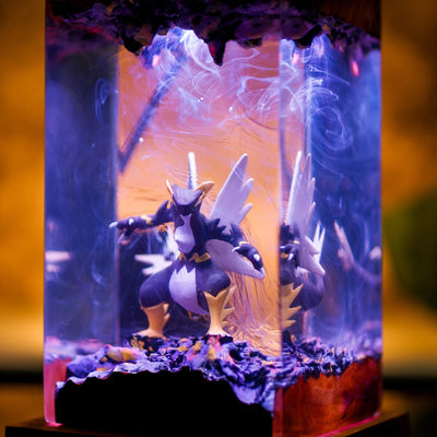 Pokemon Orserk Epoxy Resin Lamp, Night Light