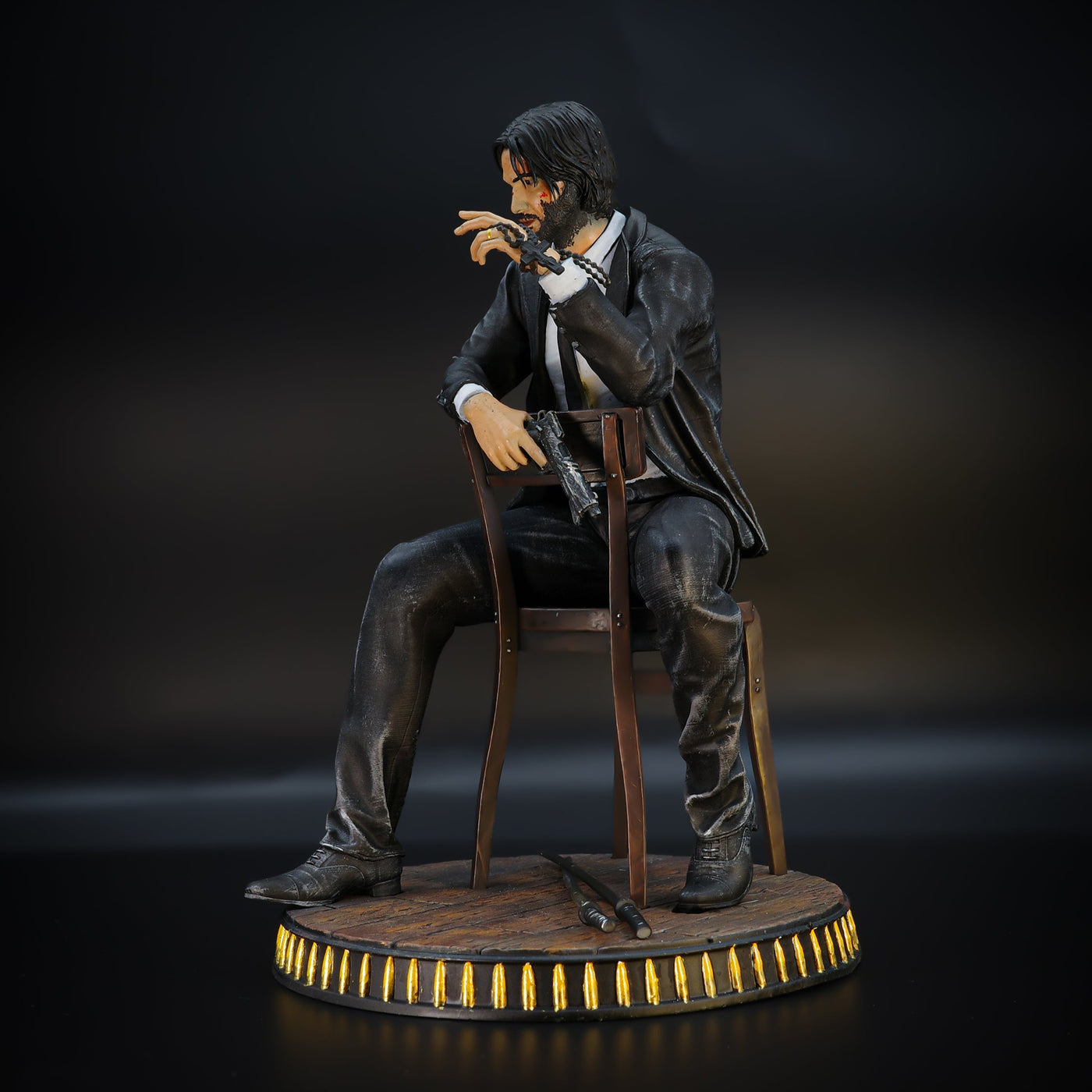 John Wick 4 - Keanu Reeves Statue Figures