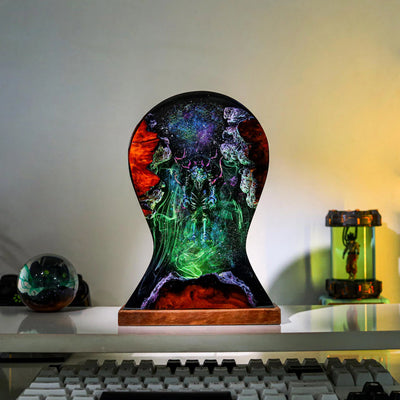 Solo Leveling Beru Headphone Stand Epoxy Resin Lamp, Night Light