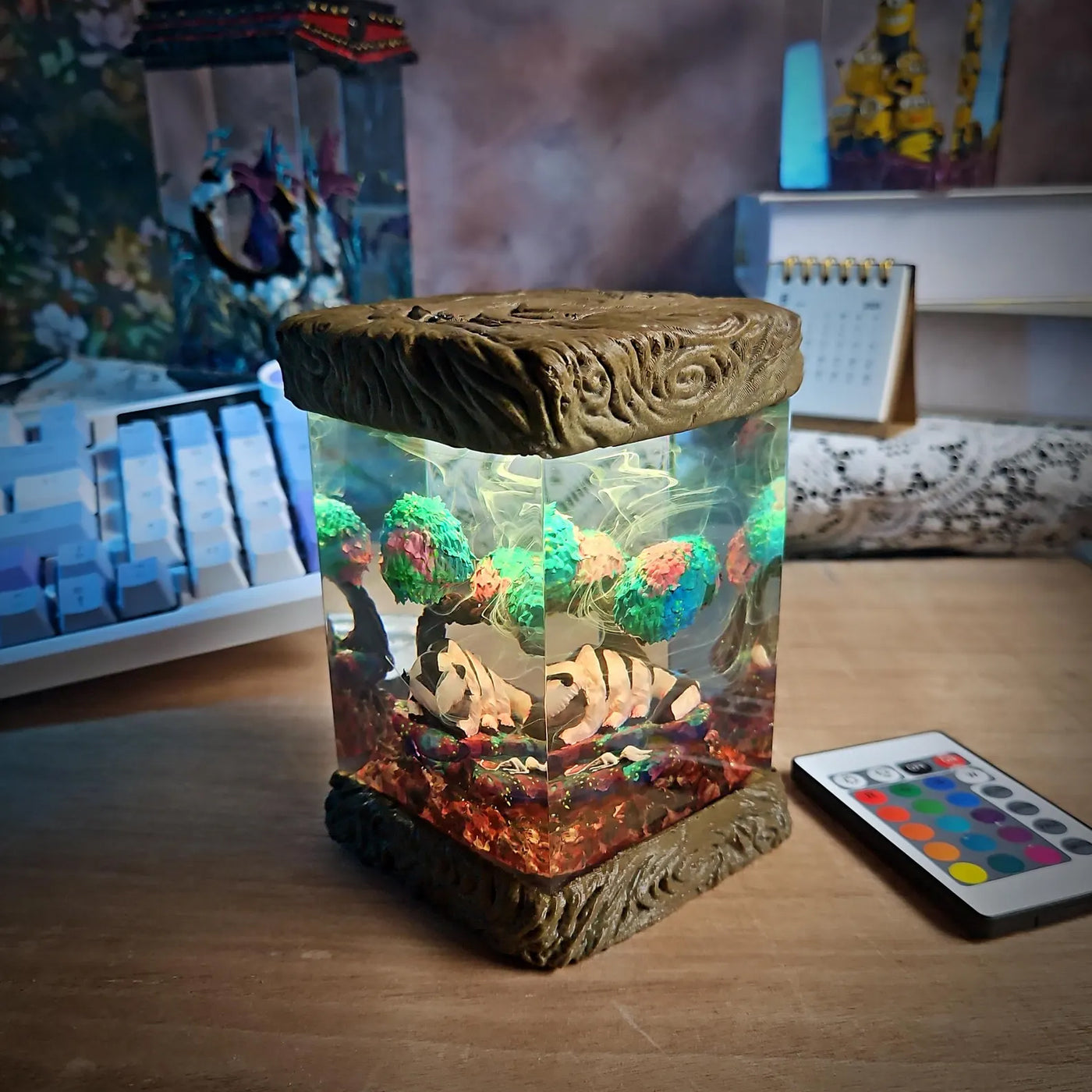 Avatar The Last Airbender Appa Epoxy Resin Lamp, Night Light, Wireless Lights