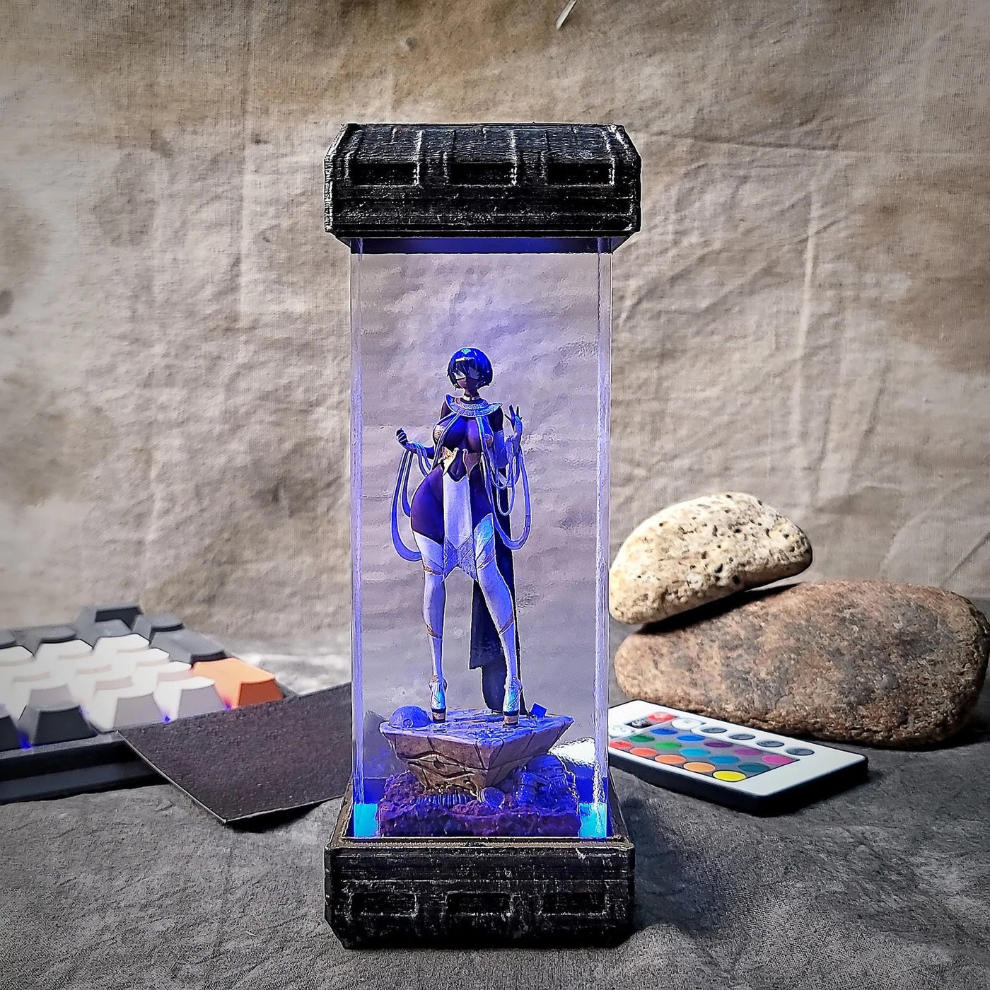 A2 Nier Automata Diorama Epoxy Resin Lamp, Night Light, Wireless Lights