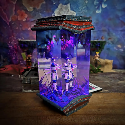 Dragon Ball Vegeta Shogun Epoxy Resin Lamp, Night Light, Wireless Lights