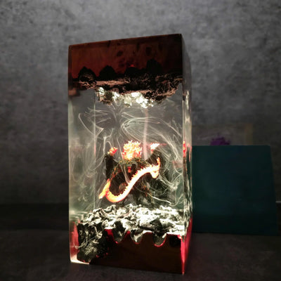 LOTR Lord Of Rings Balrog Epoxy Resin Lamp, Night Light