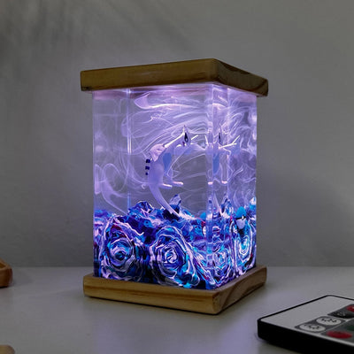 Pokemon Lugia Epoxy Resin Lamp, Night Light