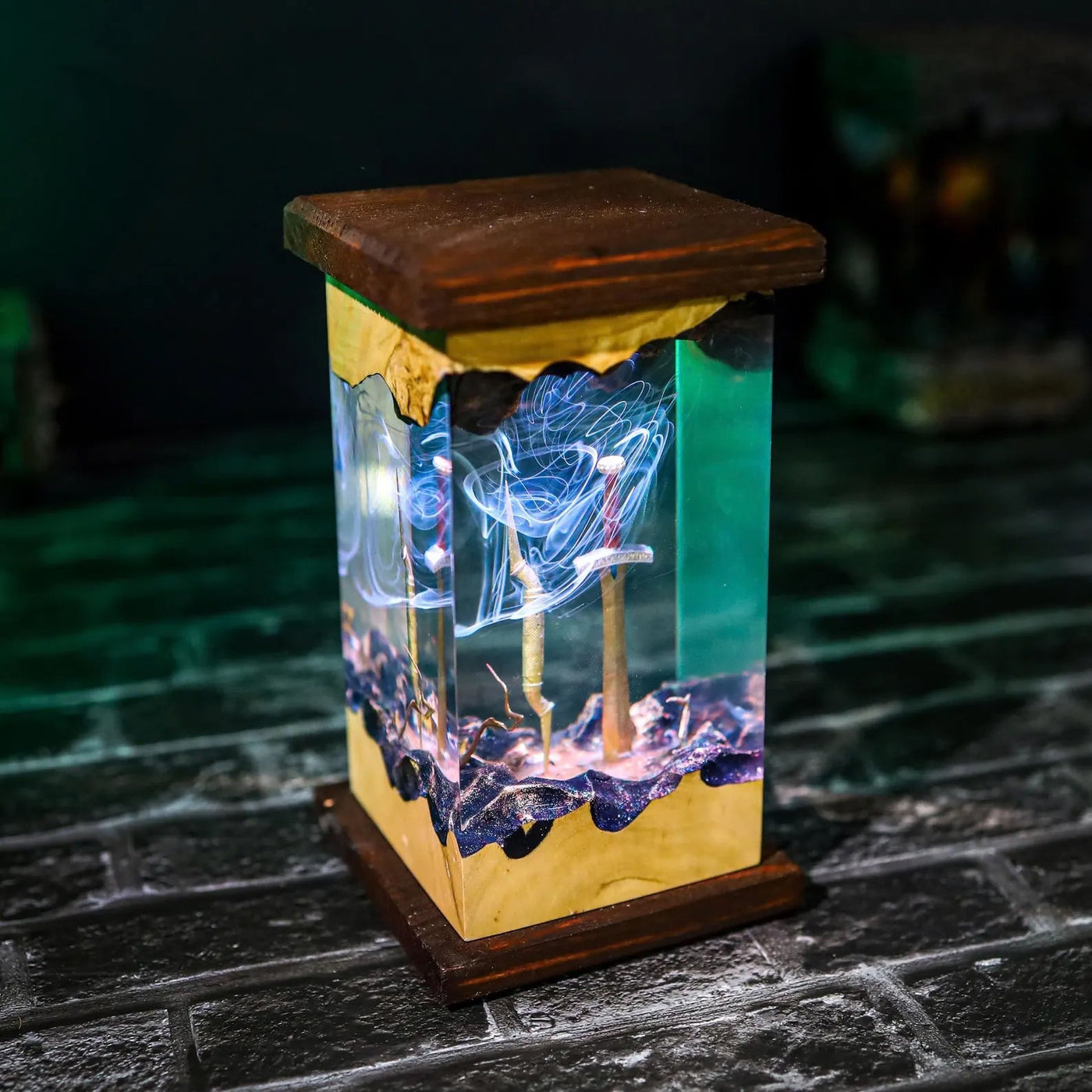 Anaklusmos Riptide Sword of Percy Jackson Epoxy Resin Lamp, Night Light