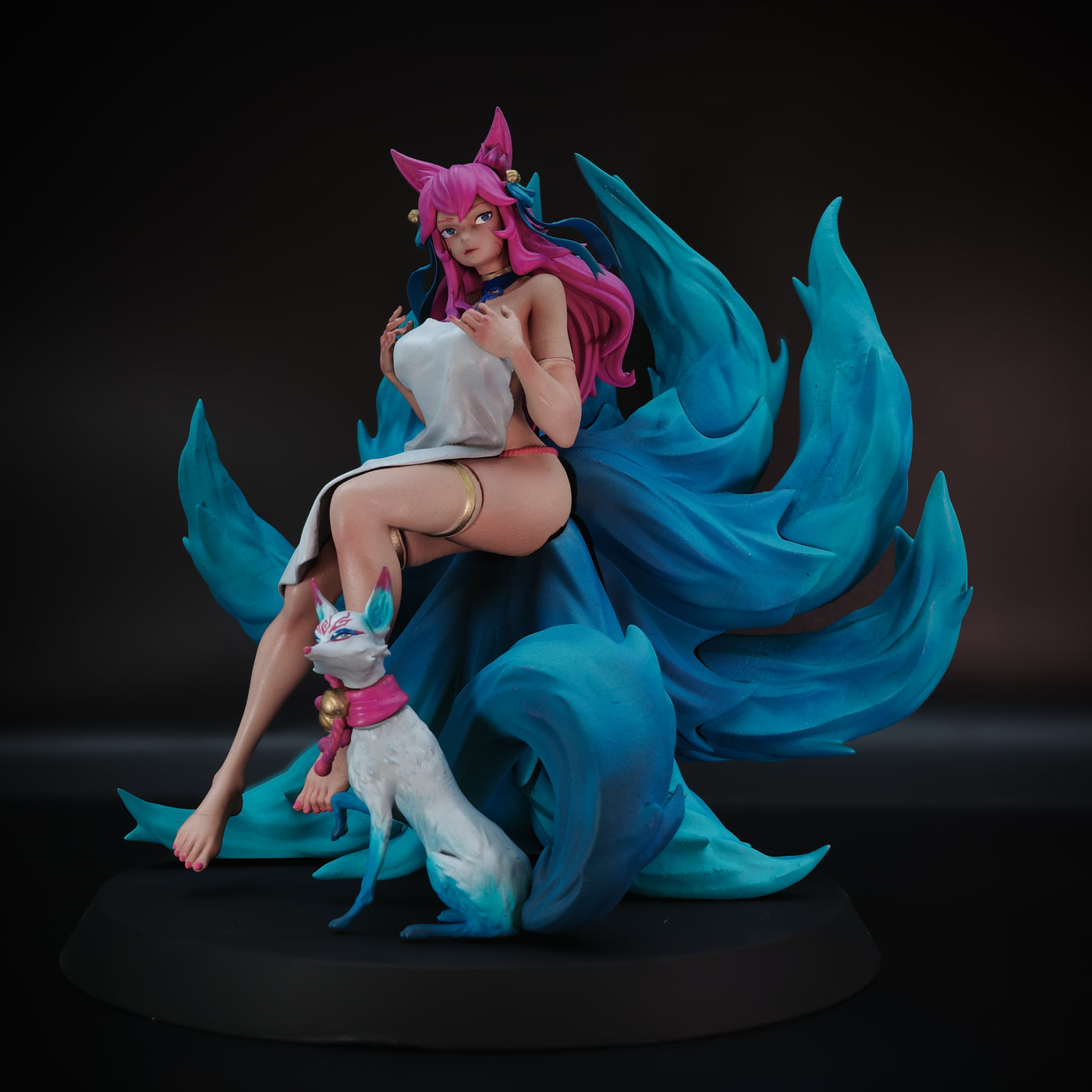 League of Legends - Sprite Blossom Ahri Statue Figures