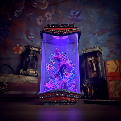 Yu Gi Oh Dark Magician Epoxy Resin Lamp, Night Light, Wireless Lights