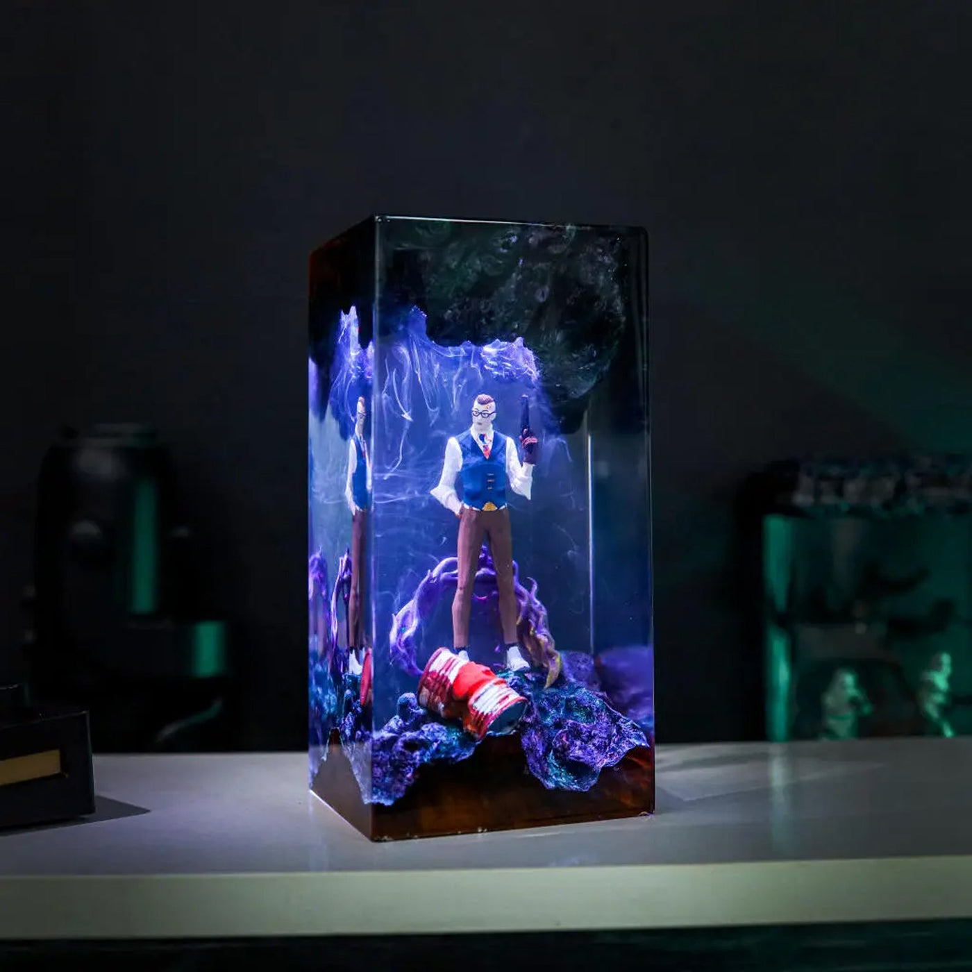 Valorant Chamber Epoxy Resin Lamp, Night Light