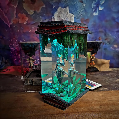 Dragon Ball Trunks Shogun Cell Epoxy Resin Lamp, Night Light, Wireless Lights