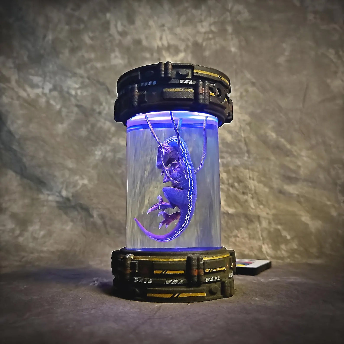 Raptor Dinosaur Healing Chamber Incubator Epoxy Resin Lamp, Night Light, Wireless Lights