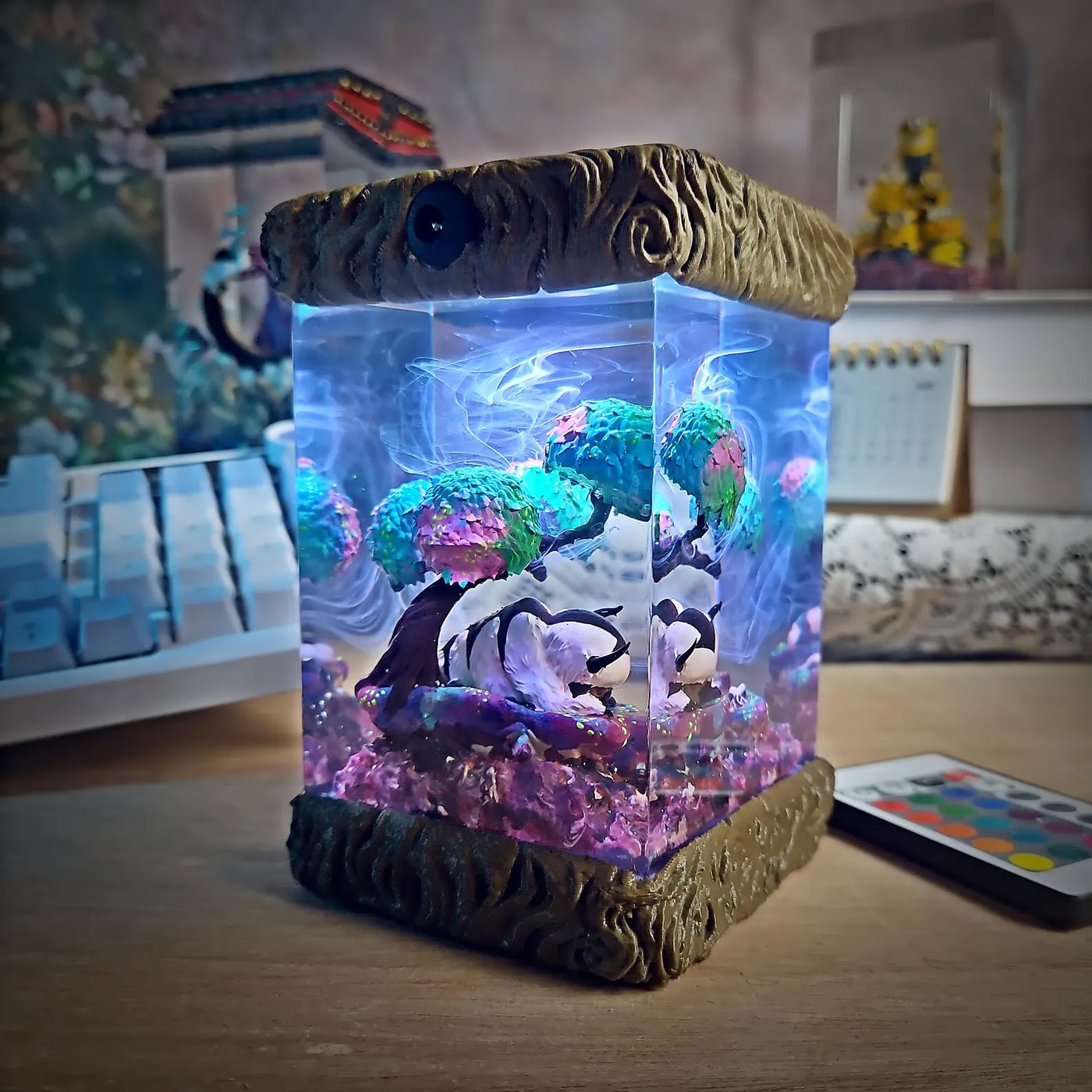 Avatar The Last Airbender Appa Epoxy Resin Lamp, Night Light, Wireless Lights