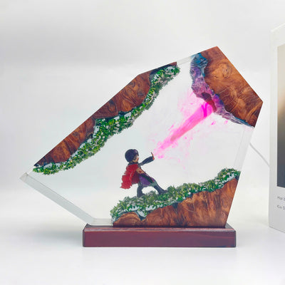 Made In Abyss Reg High Quality Epoxy Resin Lamp, Night Light