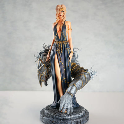 Elden Ring - Queen Marika the Eternal with Maliketh Statue Figures