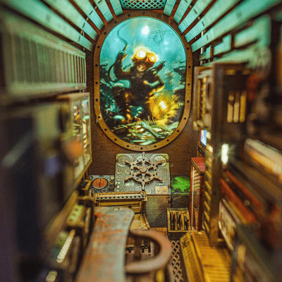 The Abandoned Submarine - Book Nook