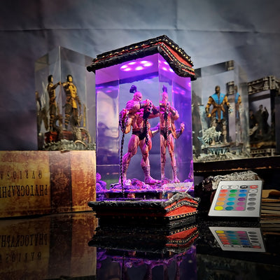 Mortal Kombat Goro Epoxy Resin Lamp, Night Light, Wireless Lights