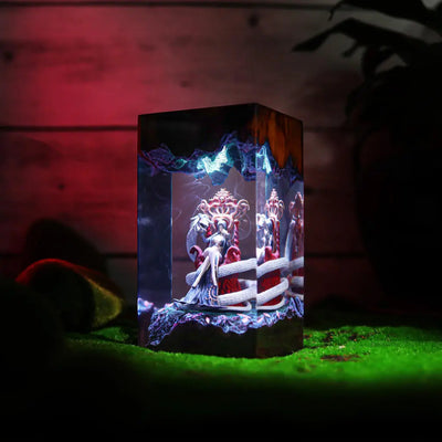 One Piece Boa Hancock Epoxy Resin Lamp, Night Light
