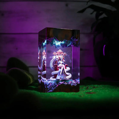 One Piece Boa Hancock Epoxy Resin Lamp, Night Light