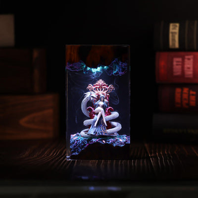 One Piece Boa Hancock Epoxy Resin Lamp, Night Light
