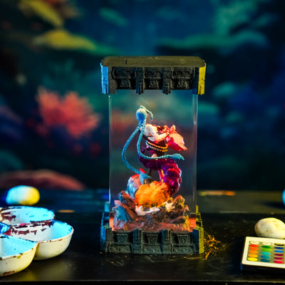 League Of Legends Jinx Arcane Epoxy Resin Lamp, Night Light, Wireless Lights