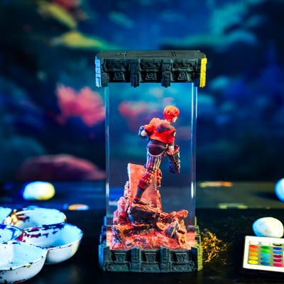 League Of Legends Vi Arcane Epoxy Resin Lamp, Night Light, Wireless Lights