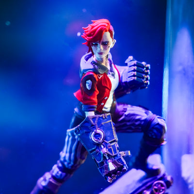 League Of Legends Vi Arcane Epoxy Resin Lamp, Night Light, Wireless Lights