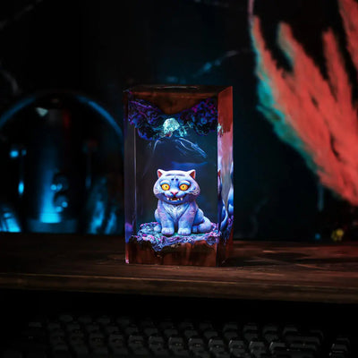 KPop Demon Hunters Derpy Tiger Epoxy Resin Lamp, Night Light