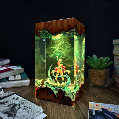 Uzumaki Naruto Sage Mode Epoxy Resin Lamp, Night Light