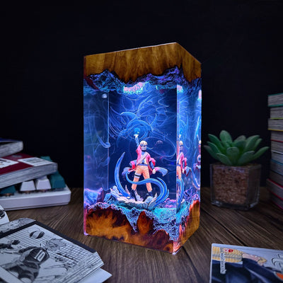 Uzumaki Naruto Sage Mode Epoxy Resin Lamp, Night Light