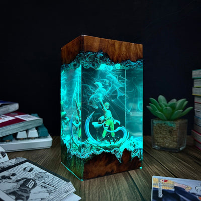 Uzumaki Naruto Sage Mode Epoxy Resin Lamp, Night Light