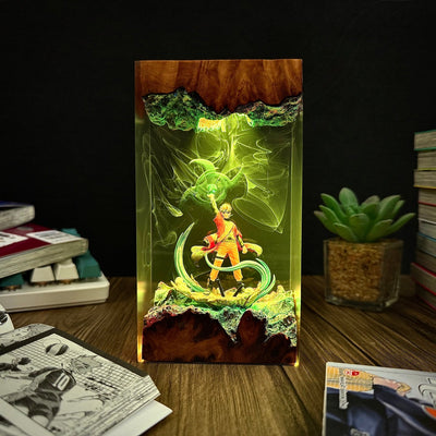 Uzumaki Naruto Sage Mode Epoxy Resin Lamp, Night Light