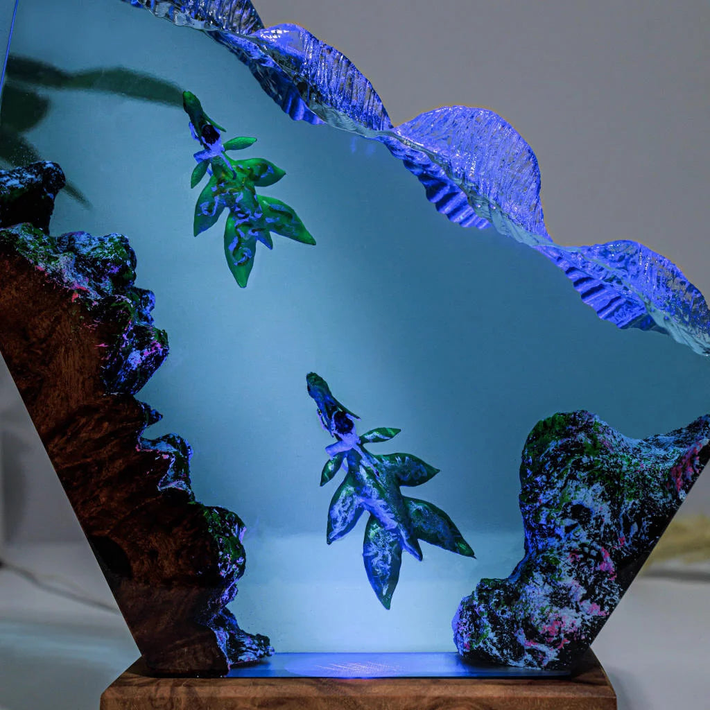 Ilu Avatar 2 Epoxy Resin Lamp, Night Light