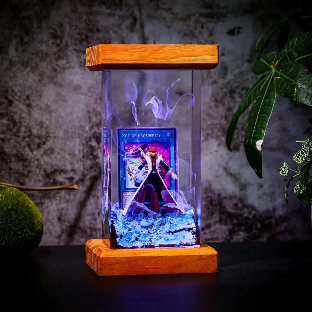 Kaiba Seto Yu Gi Oh Epoxy Resin Lamp, Night Light